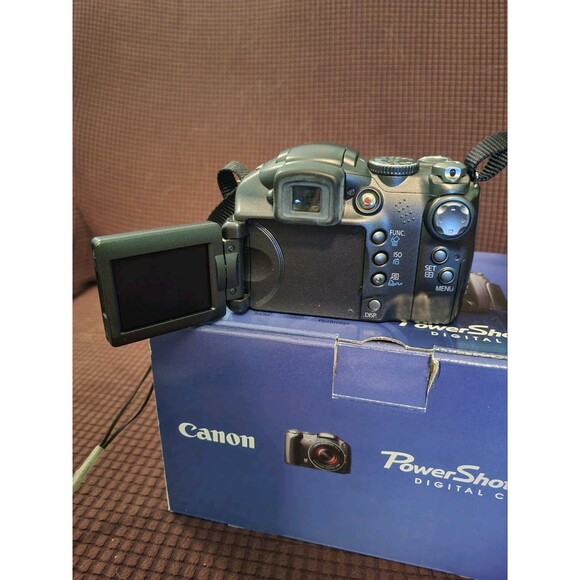Canon PowerShot S3 IS 6.0MP Digital Camera 12x Stabilized Zoom - Picture 4 of 9